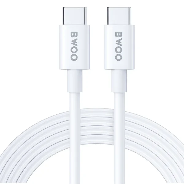 BWOO BO-X192 65W PD Type-C to Type-C Fast Charging Cable - 3Meter Length